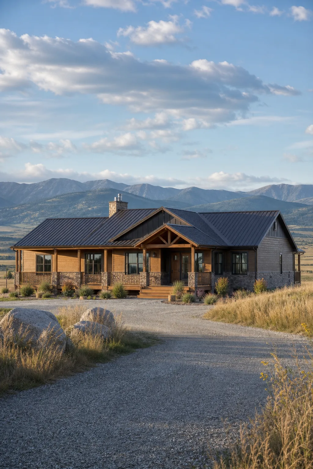 Country acreage home on the prairie in Rocky View County